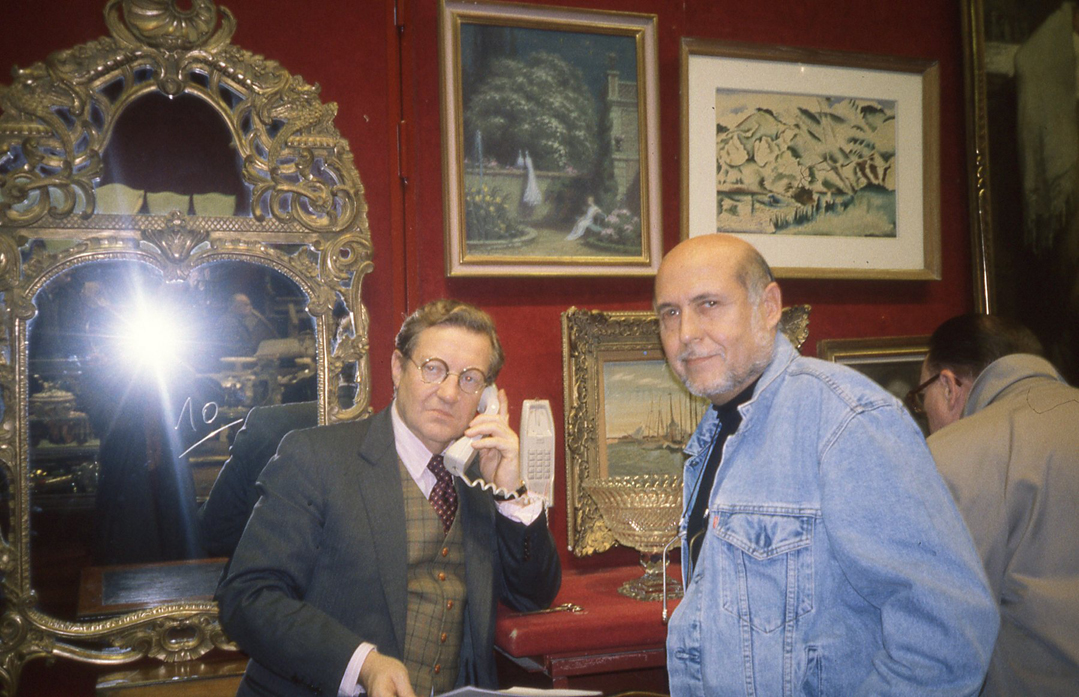 Ma�tre Binoche et Fred Forest